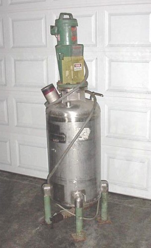 35 gallon Stainless Steel Mix Tank