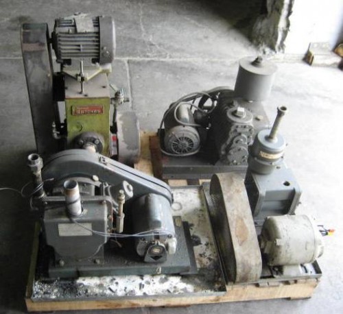 Pallet of Vacuum Pumps