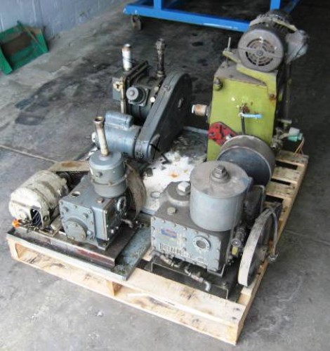 Pallet of Vacuum Pumps