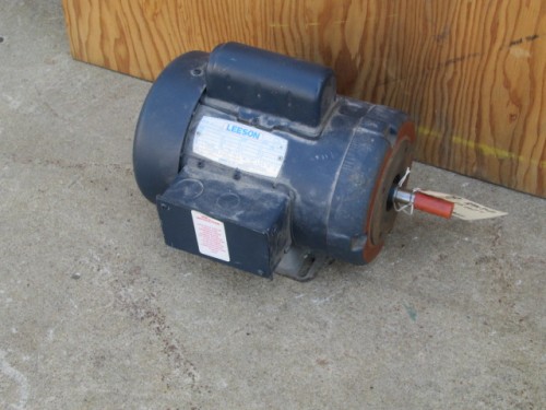 2 HP Leeson Electric Motor