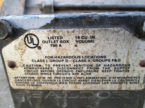 2 HP Baldor Electrci Motor