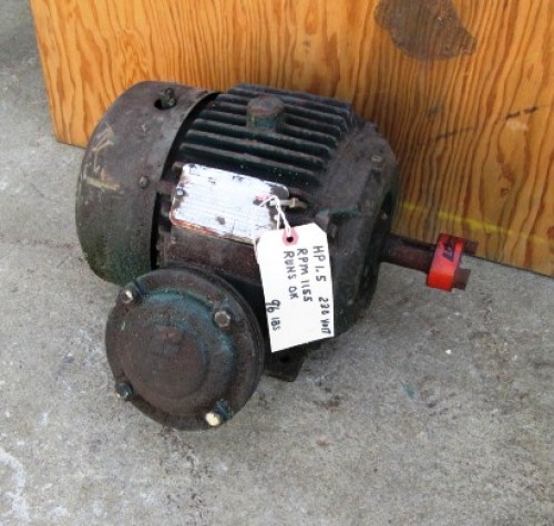 1.5 HP Reliance Electric Motor