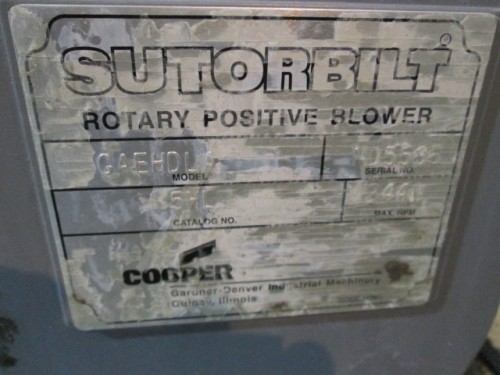 Sutorbilt Rotary Positive Blower