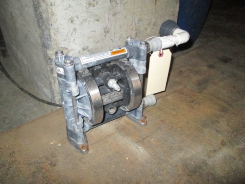 Graco Husky Lab Double Diaphragm Pump.
