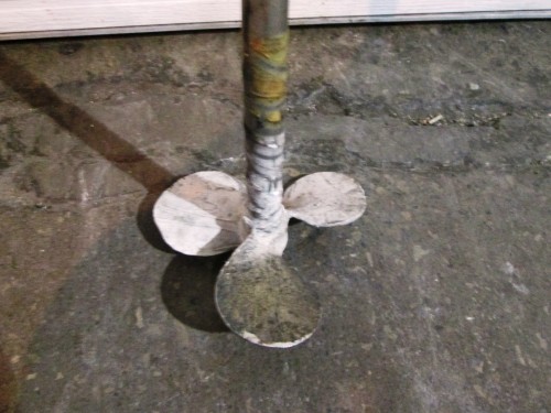 stainless steel shaft and blade