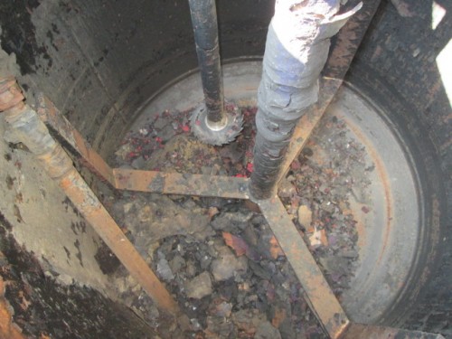 500 gallon Dual Shaft Disperser Mixer with Tank