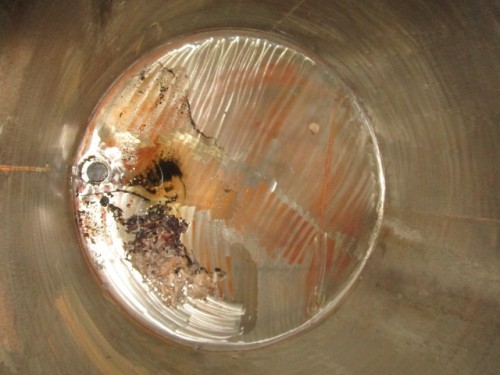 used 750 gallon Stainless Steel Vertical Tank