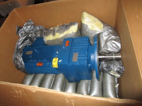 unused 25 hp SEW Eurodrive gear reduced drive.