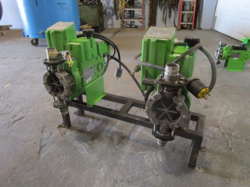 Three(3) used Pulsafeeder Pumps
