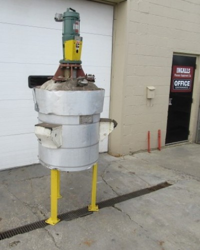used 50 gallon Stainless Steel Mix Tank
