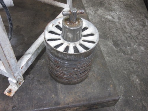 one(1) used S.G. Frantz Electromagnetic Filter Separator