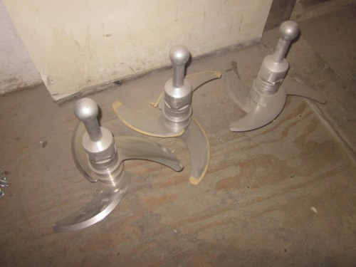 60 qt. Robot Coupe Tank with 3 sets of chopper blades