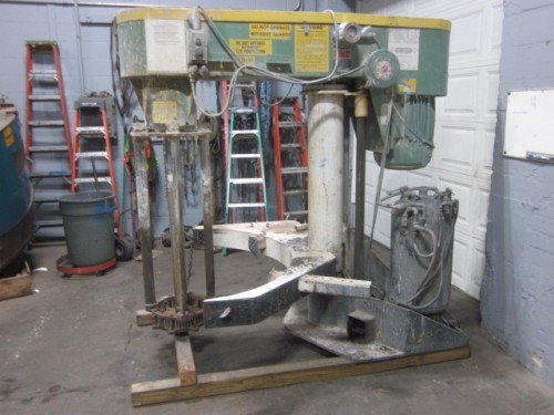 50 hp used Schold Rotor Stator Mixer Disperser