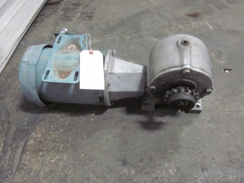 3/4 hp Hyrtrol Gear Reduced Right Angle Drive.