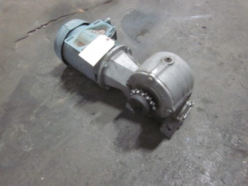 3/4 hp Hyrtrol Gear Reduced Right Angle Drive.