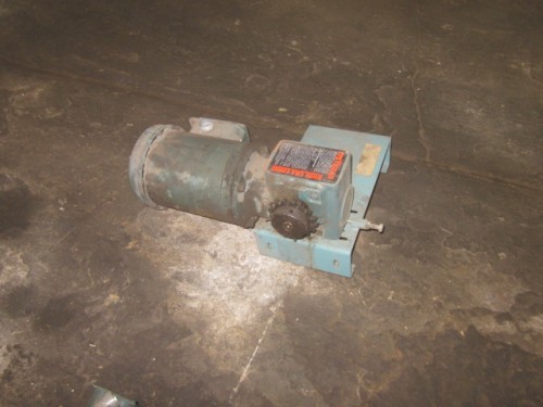 1 hp Dodge Tigear Gear reduced drive.