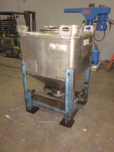 used 180 gallon Stainless Steel TranStore Tank.
