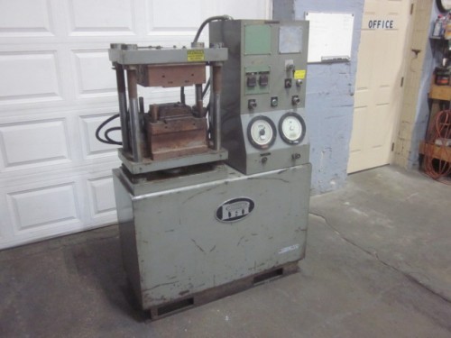 one(1) used PHI 4-post Hydraulic Upacting Press