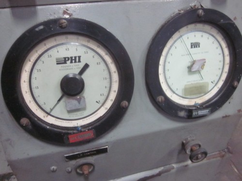 one(1) used PHI 4-post Hydraulic Upacting Press