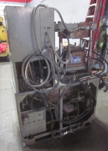one(1) used PHI 4-post Hydraulic Upacting Press