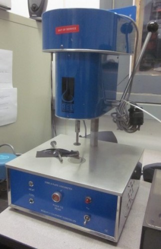 Research Equipment Ltd. Cone and Plate Viscometer