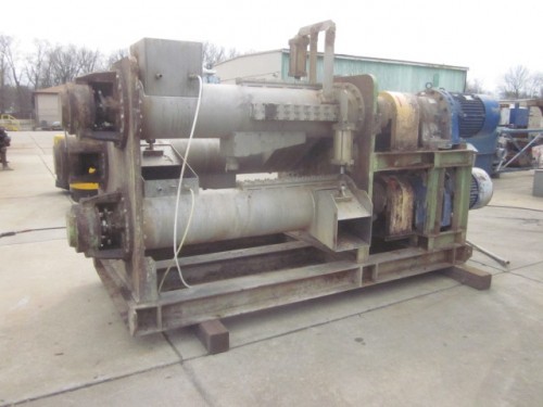 Kneader Mixer - dewatering - delumping Mixer - deinking