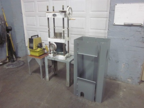 50 ton Loomis 4-post Hydraulic Press