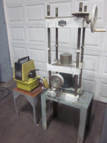 50 ton Loomis 4-post Hydraulic Press