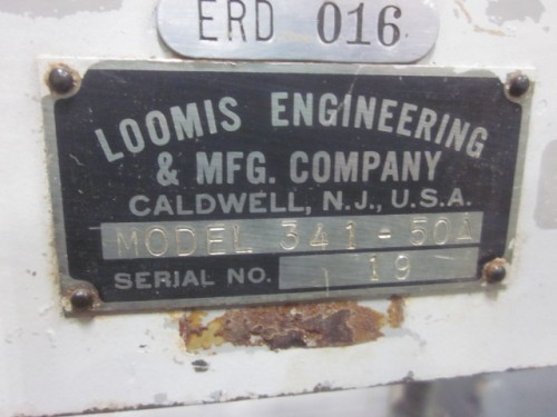 50 ton Loomis 4-post Hydraulic Press