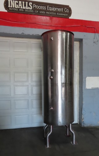 260 gallon stainless steel jacketed tank
