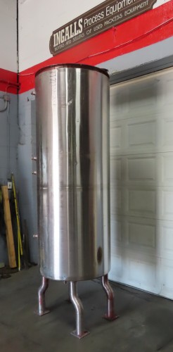 260 gallon stainless steel jacketed tank