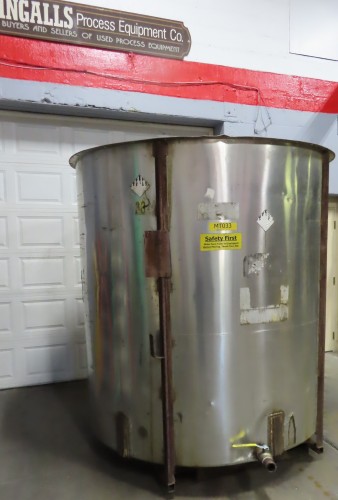 1500 gallon stainless steel tank