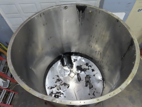 1500 gallon stainless steel tank