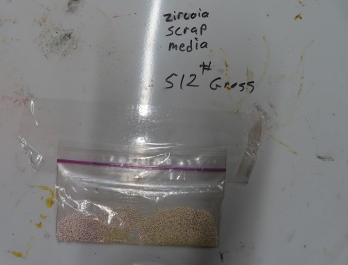 Zirconium Silicate - ZircoSil  1.4 mm to 1.9 mm