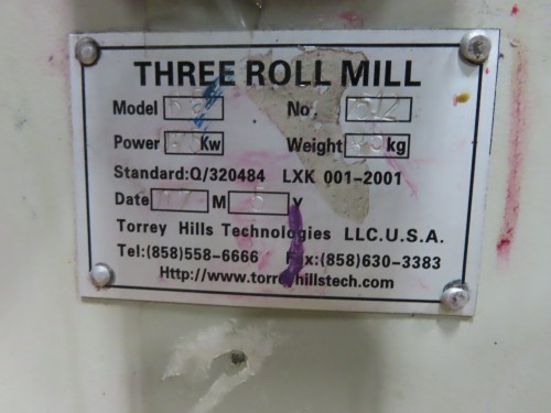 Three Roll Mill for sale