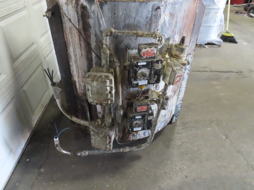 10 hp Ross High Shear Mixer Rotor Stator with Sta-Warm 150 Gallon Tank