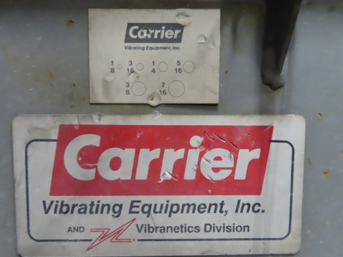 Carrier Stainless Steel Vibratory Conveyor