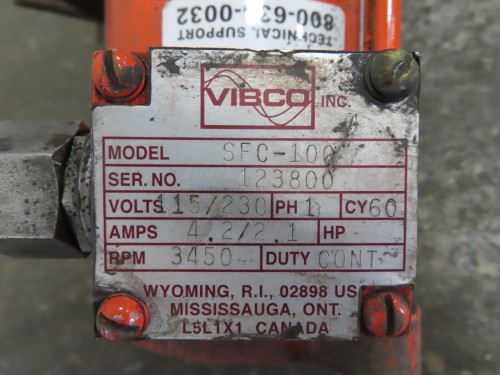 Vibco Portable Vibratory Motor
