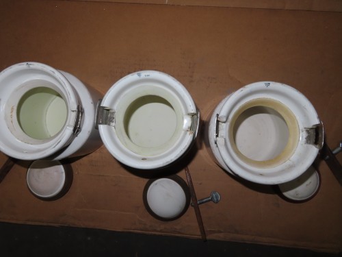 1 liter Coors ceramic jar mill roller jars