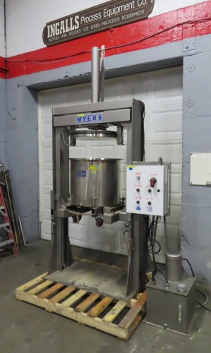 Myers Engineering Hydraulic Ram Discharge Press