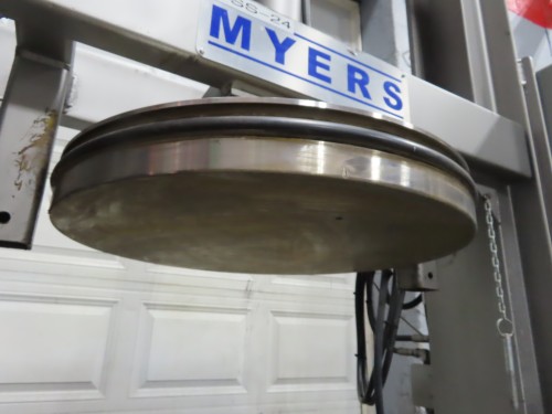 Myers 40 gallon Ram Discharge Tank Press Out