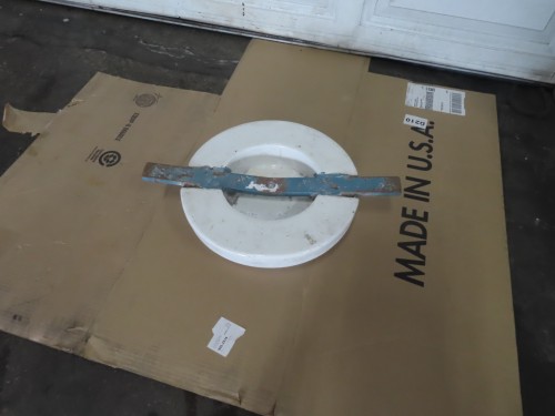 pebble mill door for a unibody mill