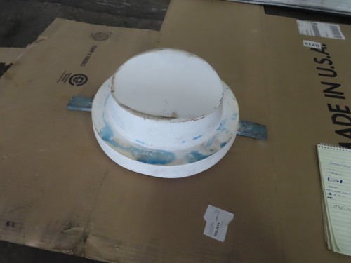 pebble mill door for a unibody mill