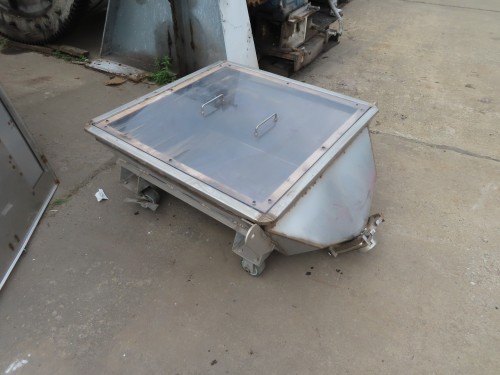 stainless steel bin