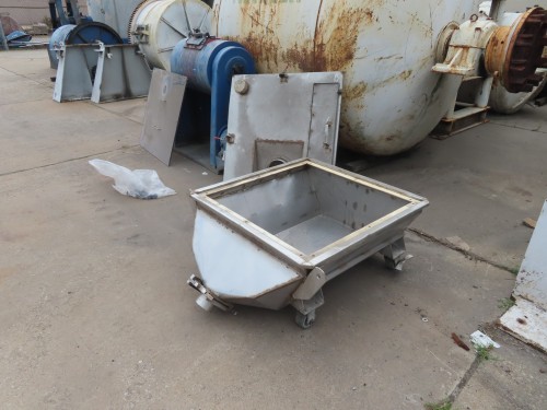 stainless steel bin