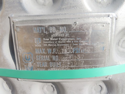 Used 150 gallon Ross Double Planetary Mixer HDM-150