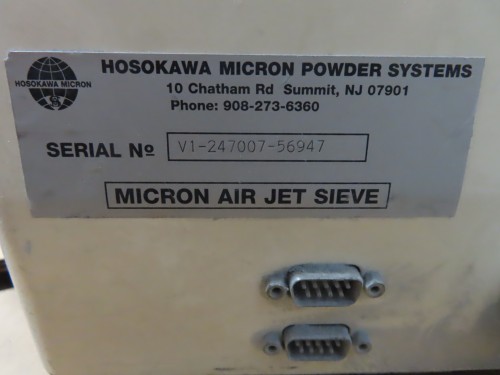 Hosokawa Micron Air Jet Sieve for sale