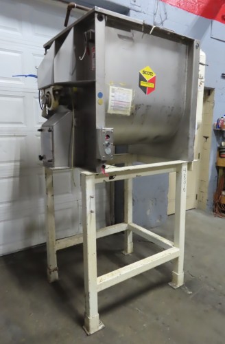 used 15 cu ft Scott Equipment Double Ribbon Blender