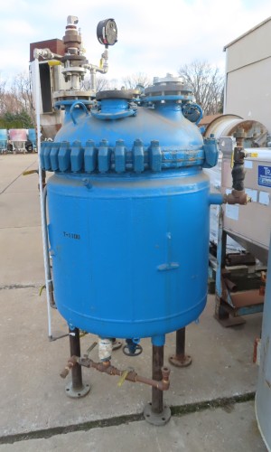 100 gallon Pfaudler Glass Lined Reactor for sale