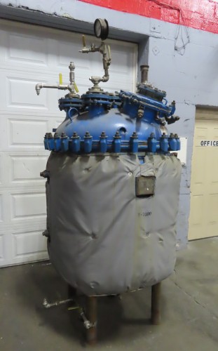 250 gallon Pfaudler Glass Lined Reactor for sale